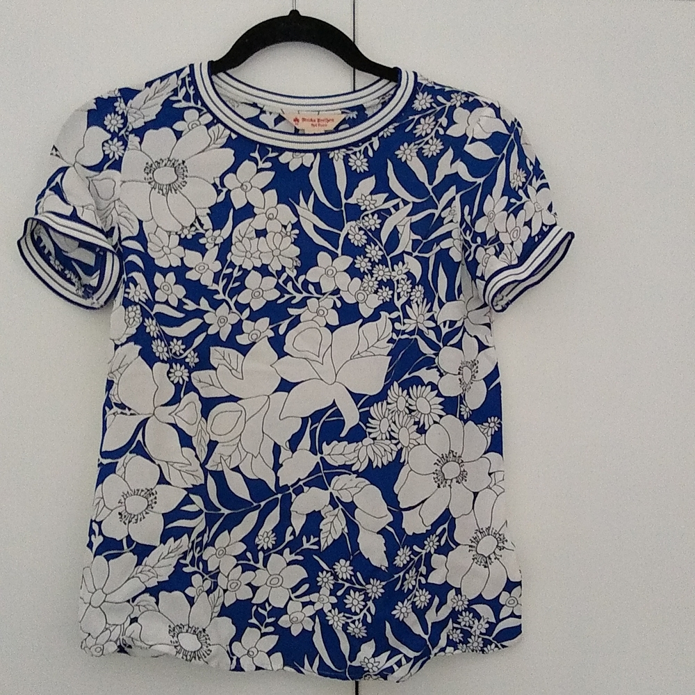 Brooks Brothers Floral T-Shirt NWOT
